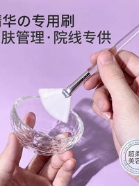 Fruit Acid Peel Applicator Brush Set for Facial Mask and Spa Treatments