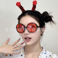Honeycomb Bee Novelty Glasses for Parties and Costumes