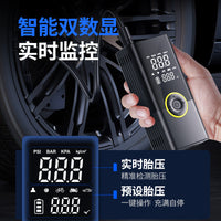 Portable Smart Digital Display Wireless Tire Inflator Pump for Car, E-bike, Bicycle