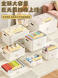 Cartoon Sheep Desktop Storage Bins for Home Office Kitchen Snacks Toys