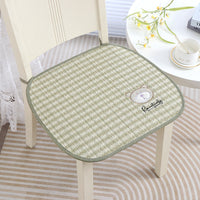 Thickened Embroidered Non-Slip Chair Cushion for Office, Dining, and Student Chairs