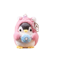 Positive Energy Penguin Plush Keychain Backpack Charm