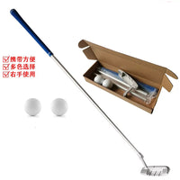 Portable 3-Section Aluminum Alloy Golf Putter for Beginners Practice