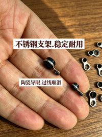 Ceramic Fishing Rod Guide Rings for Micro Rods, Tip Repair and Modification Kit