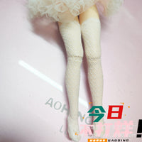 BJD Doll Lace Thigh-High Socks for 1/6 Scale Dolls