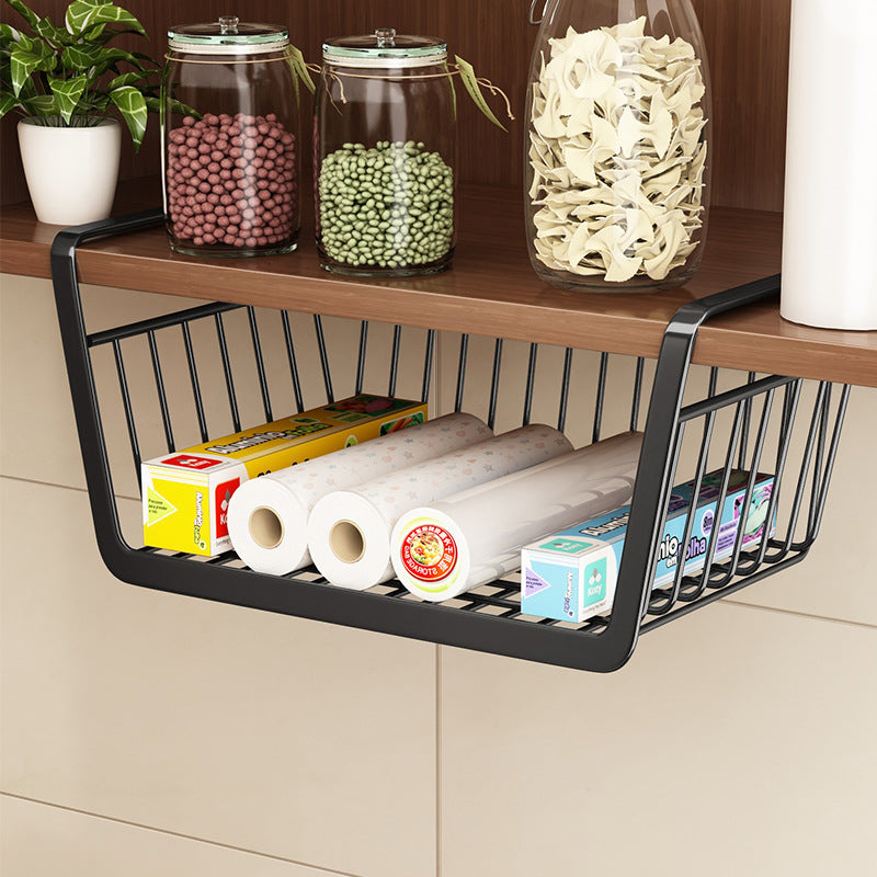 Over-Cabinet Door Hanging Storage Basket for Kitchen Pantry Organization, Fruit and Vegetable Holder