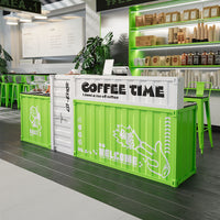Industrial Style Bar Counter Cashier Desk for Milk Tea Coffee Shop Billiard Basketball Hall Gym Reception Desk