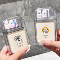Portable Travel Wash Kit Toothbrush Toothpaste Cup Storage for Students & Kids