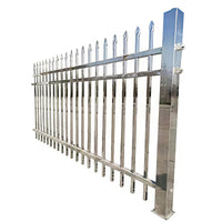 304 Stainless Steel Fence Panel for Villas, Courtyards, and Industrial Protection
