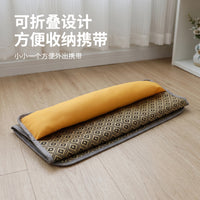 Pet Cooling Rattan Mat Foldable Portable for Cats and Small to Medium Dogs