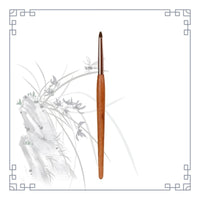 Pony Hair Detail Eyeshadow Brush Set for Eyeliner and Under-Eye Makeup