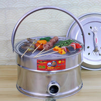 Portable Charcoal Grill and Heater for Home and Outdoor Use