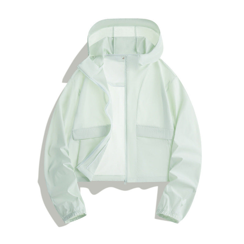 Women's UPF 50+ UV Protection Lightweight Sun Protection Jacket with YKK Zipper