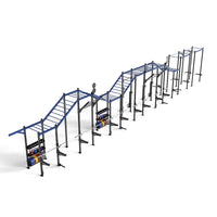 Multi-functional CrossFit Training Rack Power Cage with Infinite Expansion for Strength and Climbing