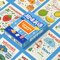 55 Fun English Flashcards for Kids: Daily Vocabulary & Simple Thinking Training