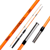 Portable Fiberglass Ice Fishing Rod Spinning Casting Raft Pole