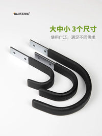 Heavy Duty Wall Mount Hose Hanger Garage Tool Organizer Large Iron Hook for Garden Water Pipes Cables