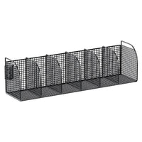 Desktop Metal Book Organizer Rack for Office and Study
