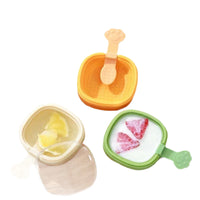 Food Grade Silicone Ice Pop Molds for Homemade Ice Cream & Cheese Sticks, Cute Kids' Ice Ball Maker