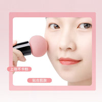 Mushroom Head Makeup Sponge Set with Mirror and Brush