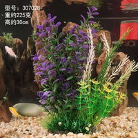 Aquarium Plastic Artificial Plant Ornament for Fish Tank Decoration