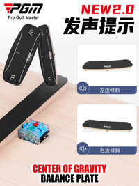 PGM Golf Swing Trainer Balance Board for Beginners - Improve Stability, Prevent Reverse Pivot, Increase Swing Speed