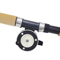 Ice Fishing Rod Lure Shrimp Rod Winter Fishing Pole with Wooden Handle