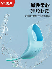 Silicone Swim Fins for Adults and Kids - Freestyle & Breaststroke Training