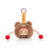 Mini Plush Angel Animal Doll Keychain