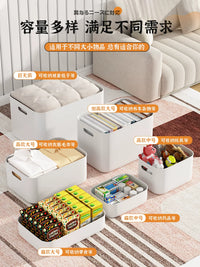 Starry Home Kitchen & Bathroom Countertop Storage Bins for Cosmetics, Snacks, and Sundries