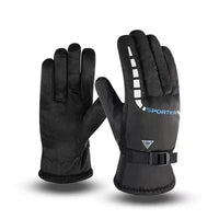 Unisex Winter Thermal Windproof Gloves for Outdoor Activities