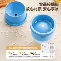 Food Grade Large Ice Ball Maker Mold for Whiskey, Spherical Ice Cube Tray Silicone Tool for Home Use