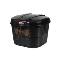 Electric Bicycle Front/Rear Basket with Lid - Waterproof Storage for Helmets & Groceries
