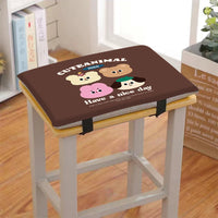 Memory Foam Seat Cushion for Students, Classroom Chairs, and Stools, Washable
