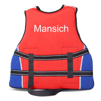 ManShiQi Professional Buoyancy Life Vest for Adults - Jet Skiing, Rafting, Swimming