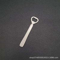 Titanium Purified 304 Stainless Steel Beer Bottle Opener, Multifunctional Household Tool