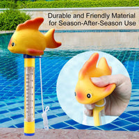 Floating Pool Thermometer for Kids and Babies, High Precision Water Temperature Gauge