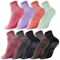 Mid-Calf Non-Slip Yoga Pilates Socks for Women