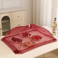 Foldable Mesh Food Cover Tent for Dining Table - Insect Protection