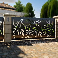 Customizable CNC Cut Metal Privacy Screen Panel for Outdoor and Indoor Decor