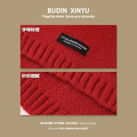 Kids' Winter Warm Knitted Scarf for Boys and Girls - Japanese Style Cross Scarf
