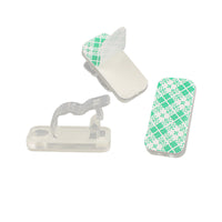 Self-Adhesive Acrylic Cable Clips for Power Cords and Wires