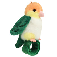 Cute Parrot Plush Toy Snap Bracelet or Keychain Bag Charm
