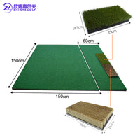 Golf Hitting Mat for Outdoor Practice and Indoor Simulators