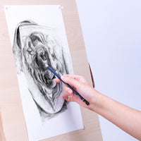 Deli 73614 Sketch Paper 180g Sketchbook Drawing Paper Art Sketching Tracing 4K 20 Sheets Thickened Colored Pencil