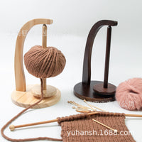 Magnetic Levitation Wooden Yarn Holder for Knitting and Crocheting