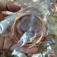 T2 Pure Copper Wire for Crafts and Jewelry Making, Various Gauges and Lengths
