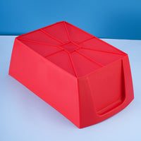 Portable Plastic Ice Bucket for Beer and Beverages, Large Capacity KTV Bar Ice Container