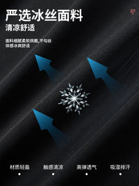 Cycling UV Protection Leg Sleeves - Quick Dry Ice Silk Sports Knee & Leg Support for Men & Women