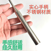 Solid Stainless Steel Root Hook for Gardening, Bonsai, and Repotting